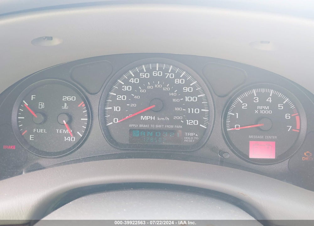 2003 CHEVROLET IMPALA LS VIN: 2G1WH55K239221273