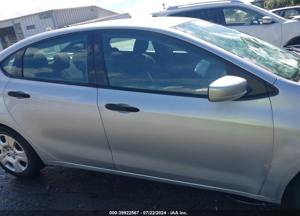 2013 DODGE DART SE VIN: 1C3CDFAA9DD225984