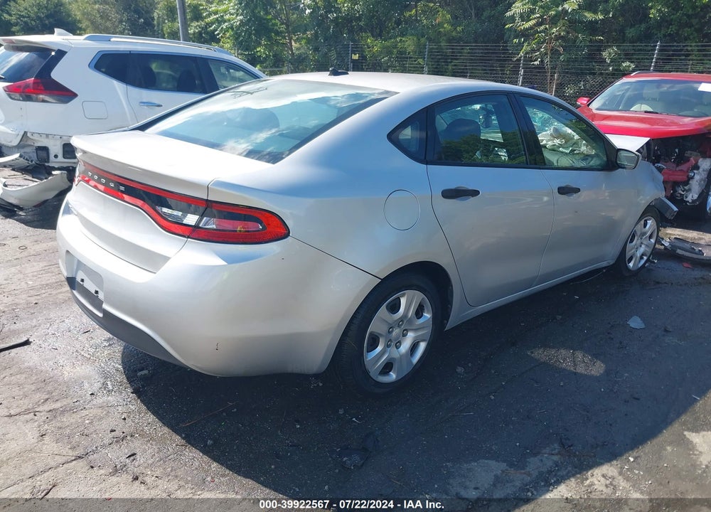 2013 DODGE DART SE VIN: 1C3CDFAA9DD225984