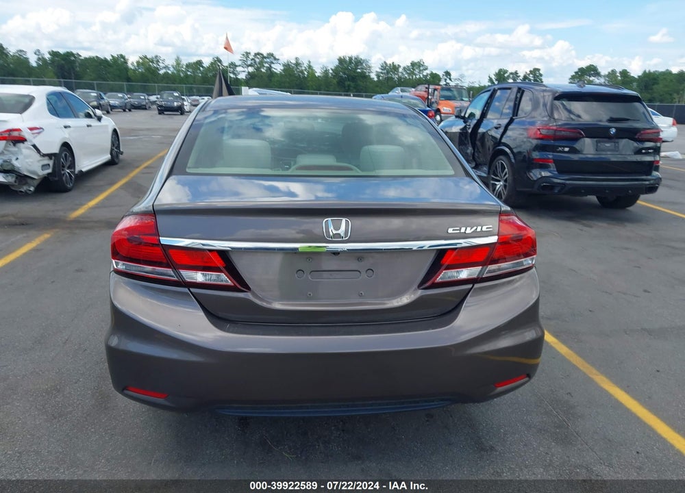 2015 HONDA CIVIC EX VIN: 19XFB2F88FE062680