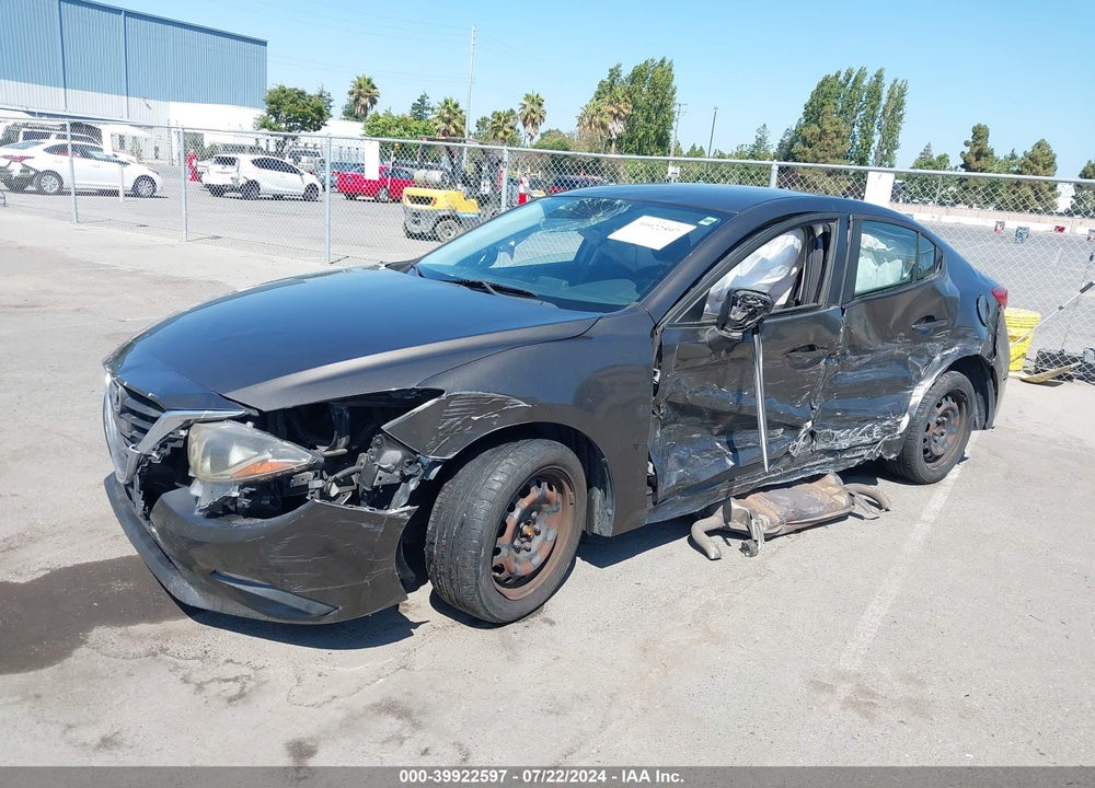 2014 MAZDA 3 I SPORT VIN: JM1BM1U77E1165118