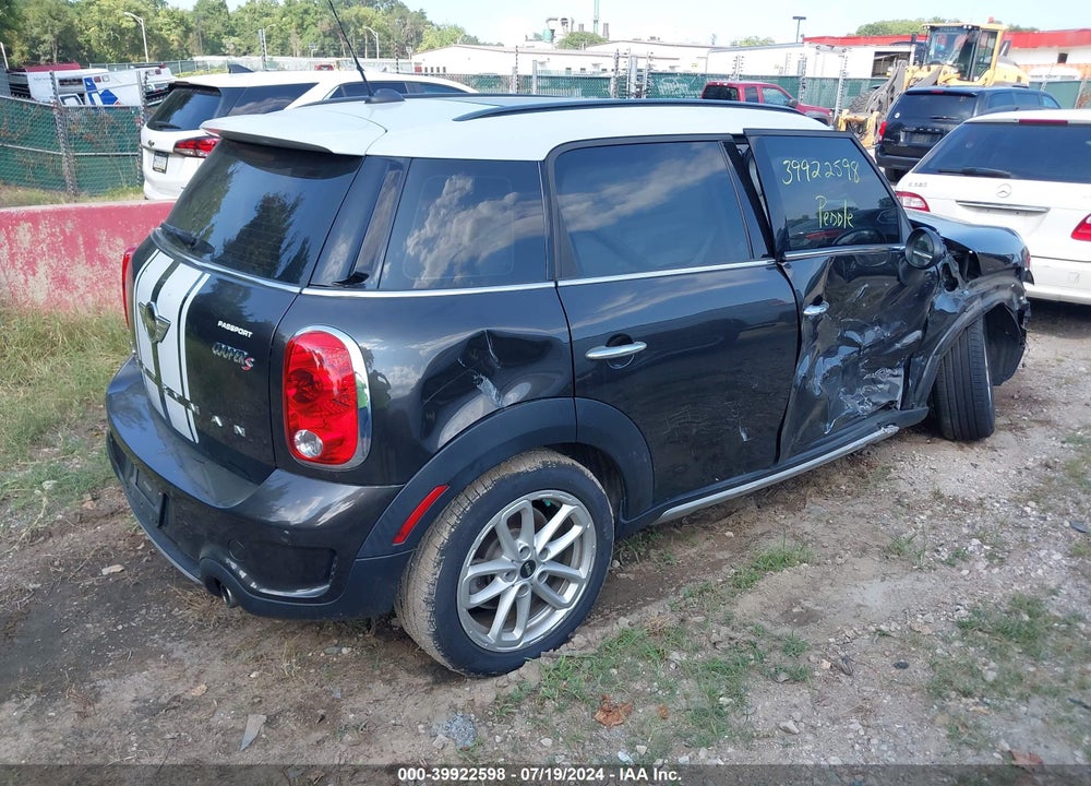 2016 MINI COUNTRYMAN COOPER S VIN: WMWZC5C53GWU00450
