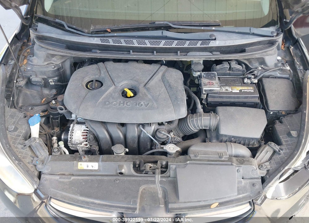 2013 HYUNDAI ELANTRA LIMITED VIN: 5NPDH4AE6DH263890