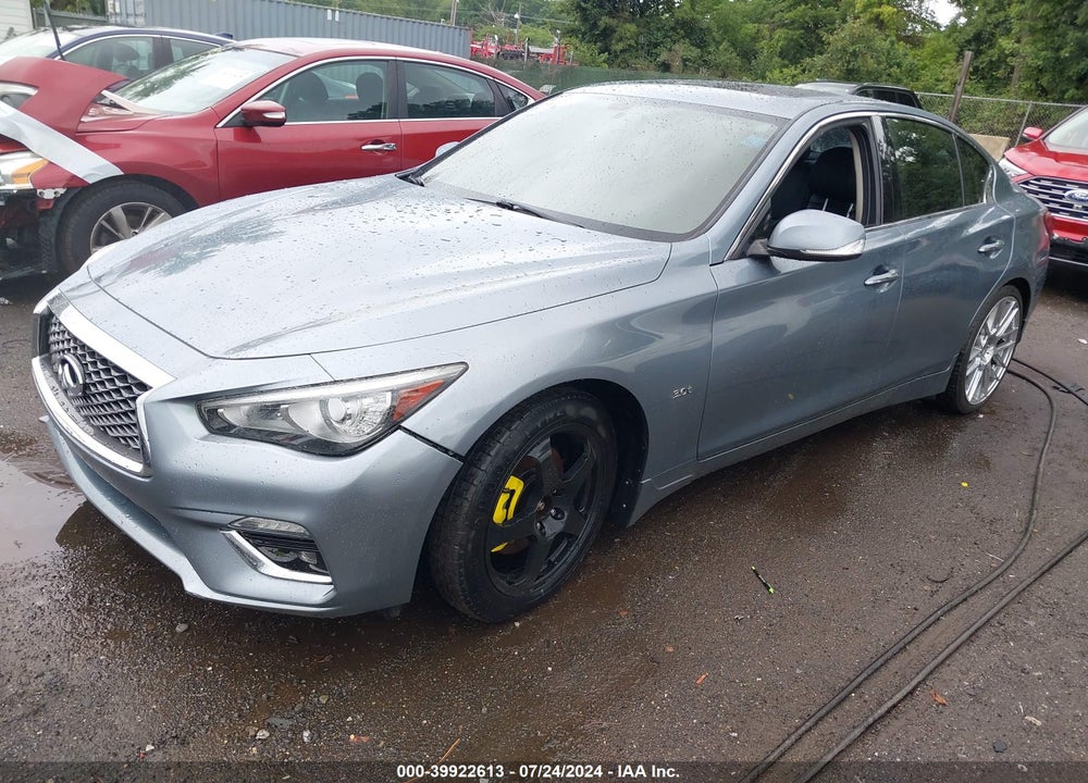 2019 INFINITI Q50 3.0T LUXE VIN: JN1EV7AR4KM552452