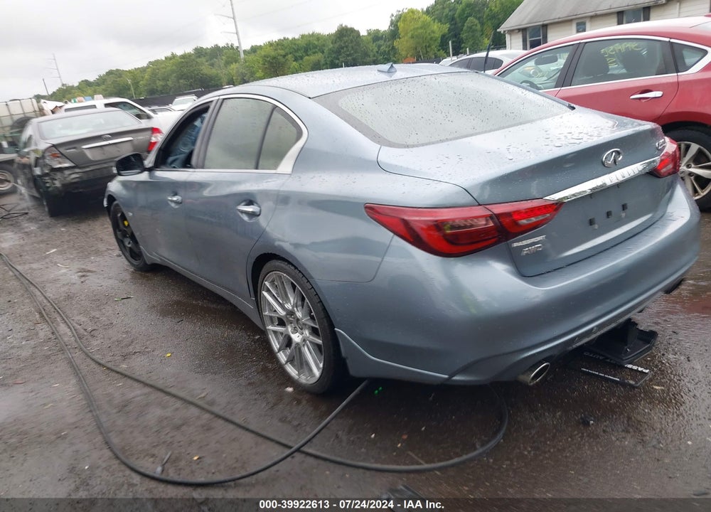 2019 INFINITI Q50 3.0T LUXE VIN: JN1EV7AR4KM552452