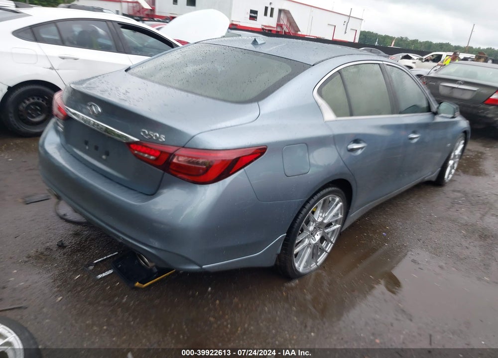 2019 INFINITI Q50 3.0T LUXE VIN: JN1EV7AR4KM552452