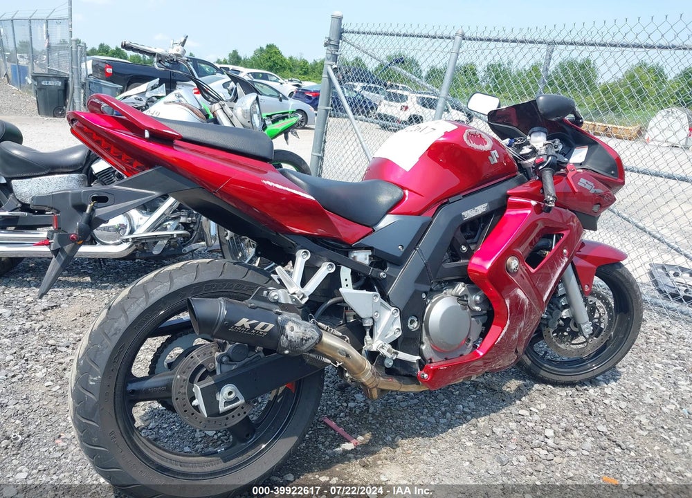 2007 SUZUKI SV650 VIN: JS1VP53A472103675