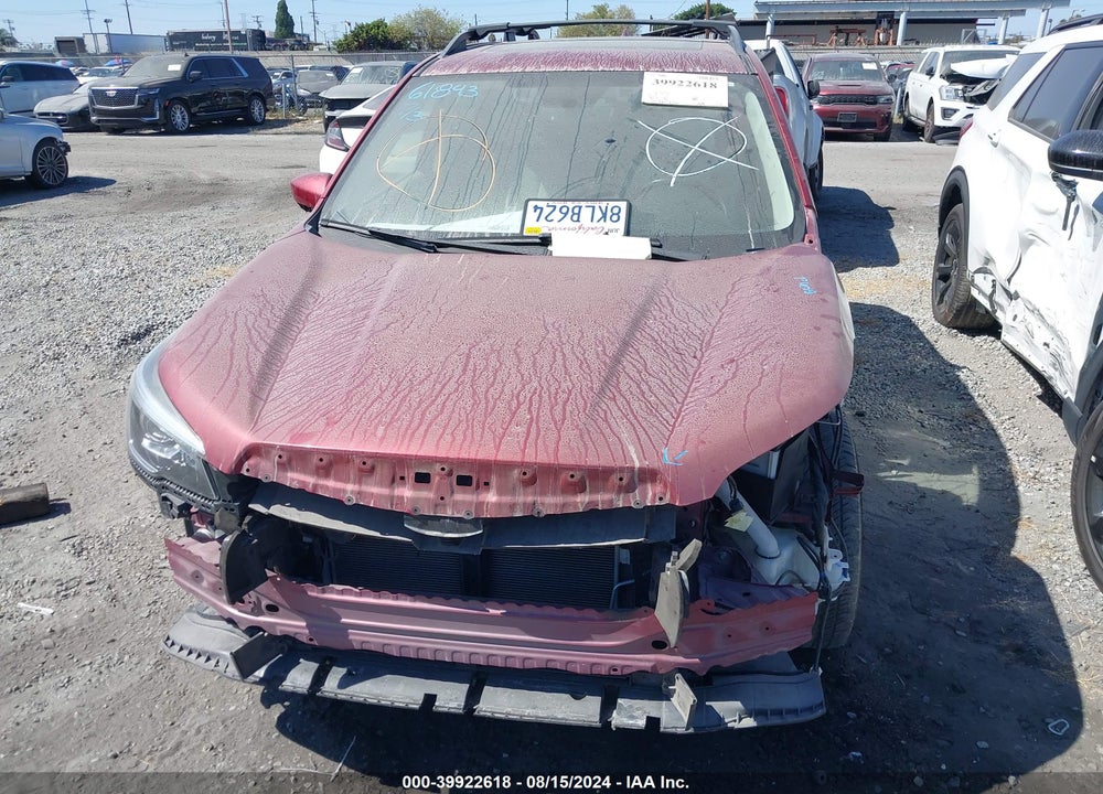 2019 SUBARU FORESTER VIN: JF2SKAGC0KH537689