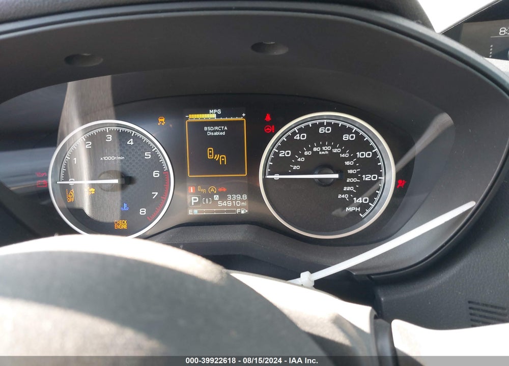 2019 SUBARU FORESTER VIN: JF2SKAGC0KH537689