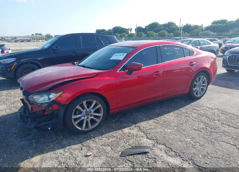 2016 MAZDA 6 I TOURING VIN: JM1GJ1V51G1420330