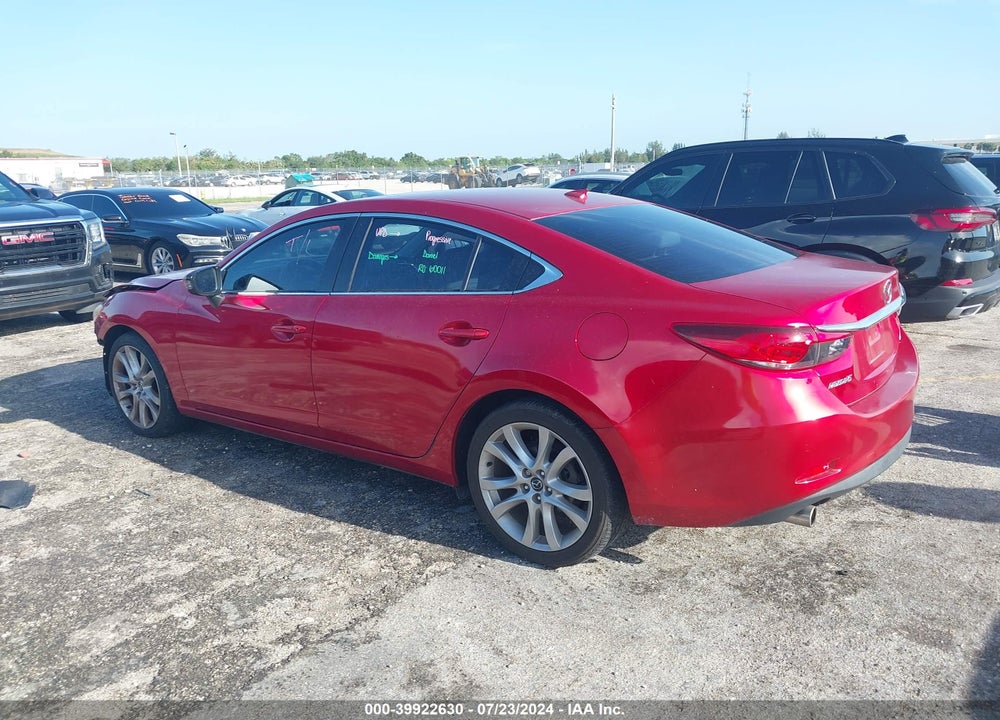 2016 MAZDA 6 I TOURING VIN: JM1GJ1V51G1420330