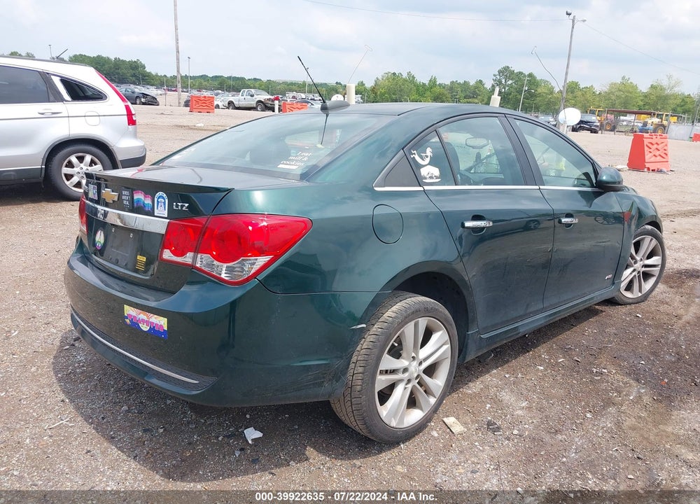 2015 CHEVROLET CRUZE LTZ VIN: 1G1PG5SB9F7175345