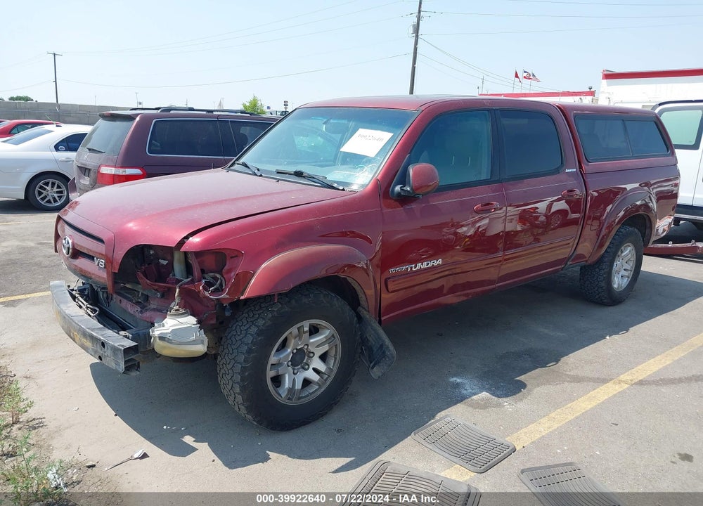 2006 TOYOTA TUNDRA LIMITED V8 VIN: 5TBDT48126S507039