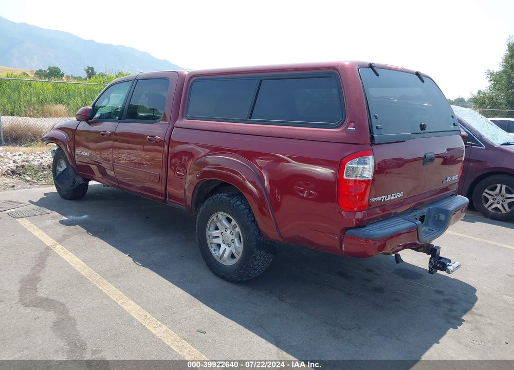 2006 TOYOTA TUNDRA LIMITED V8 VIN: 5TBDT48126S507039
