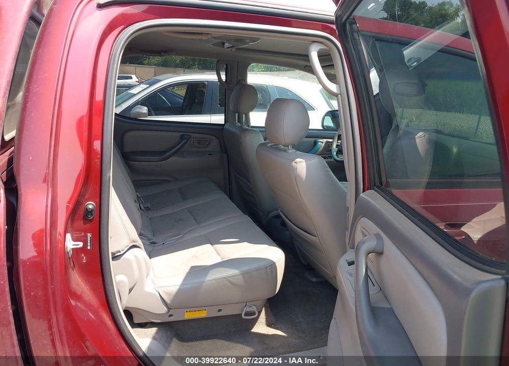 2006 TOYOTA TUNDRA LIMITED V8 VIN: 5TBDT48126S507039