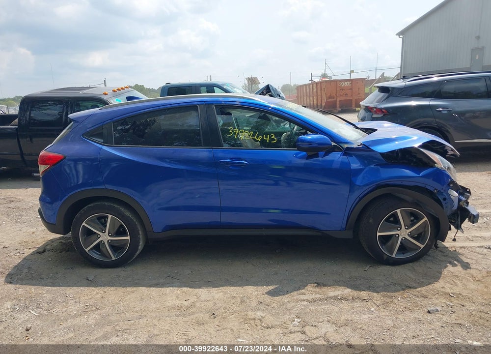 2022 HONDA HR-V AWD EX VIN: 3CZRU6H56NM702997