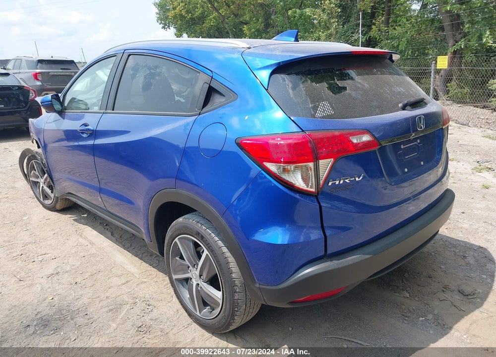 2022 HONDA HR-V AWD EX VIN: 3CZRU6H56NM702997
