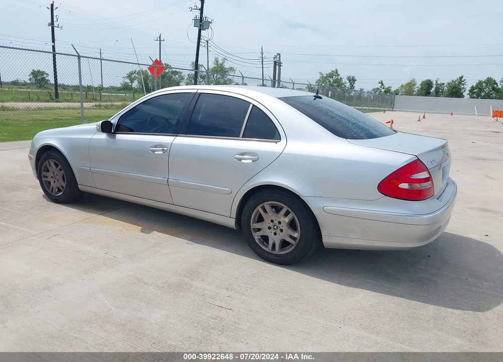 2005 MERCEDES-BENZ E 320 VIN: WDBUF65J75A633342