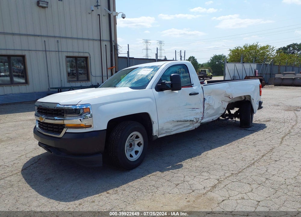 2016 CHEVROLET SILVERADO 1500 WT VIN: 1GCNCNEH7GZ275847