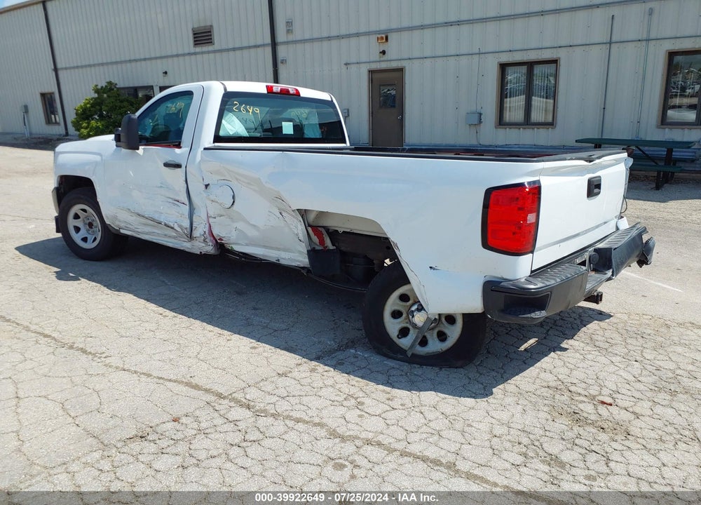 2016 CHEVROLET SILVERADO 1500 WT VIN: 1GCNCNEH7GZ275847