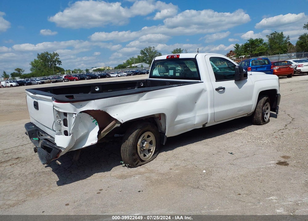 2016 CHEVROLET SILVERADO 1500 WT VIN: 1GCNCNEH7GZ275847