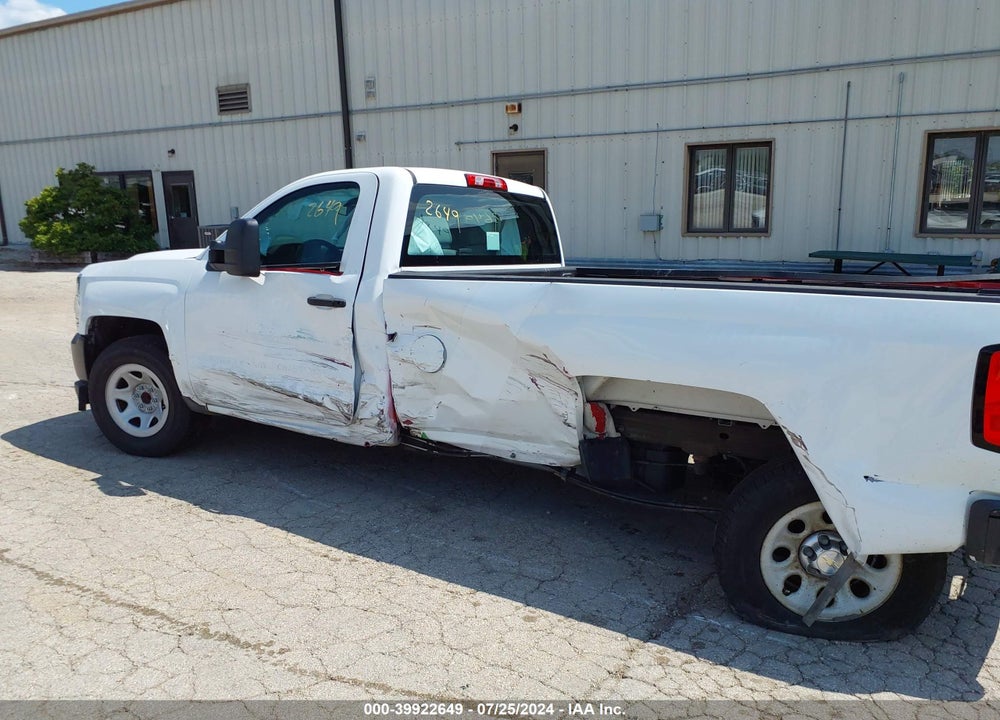 2016 CHEVROLET SILVERADO 1500 WT VIN: 1GCNCNEH7GZ275847