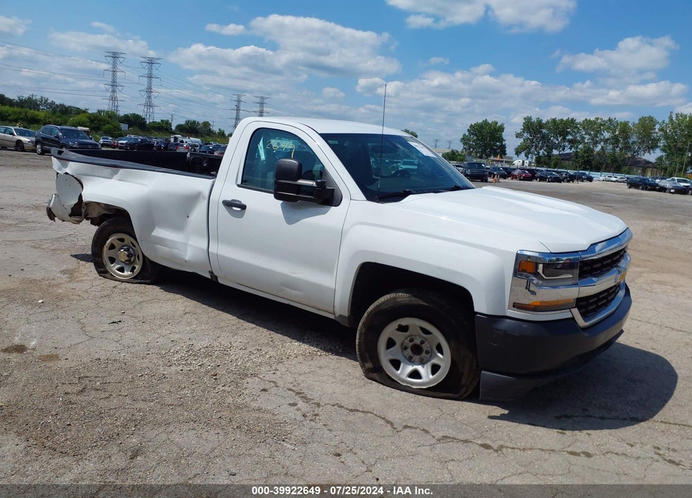 2016 CHEVROLET SILVERADO 1500 WT VIN: 1GCNCNEH7GZ275847