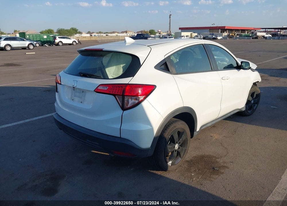 2016 HONDA HR-V LX VIN: 3CZRU5H35GM735162