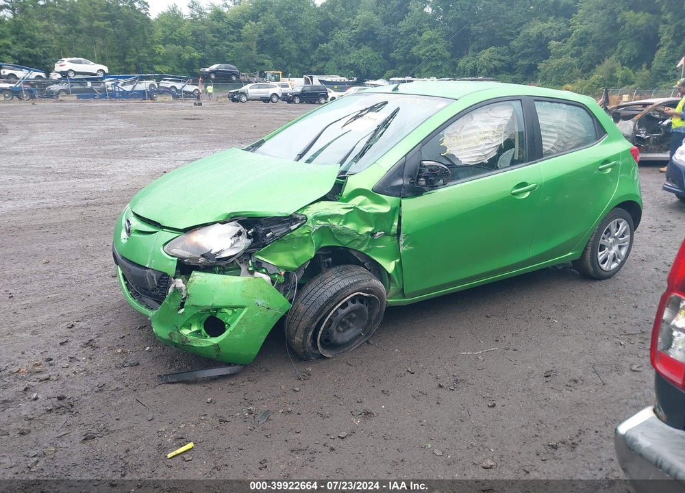 2012 MAZDA 2 SPORT VIN: JM1DE1KZ0C0151509