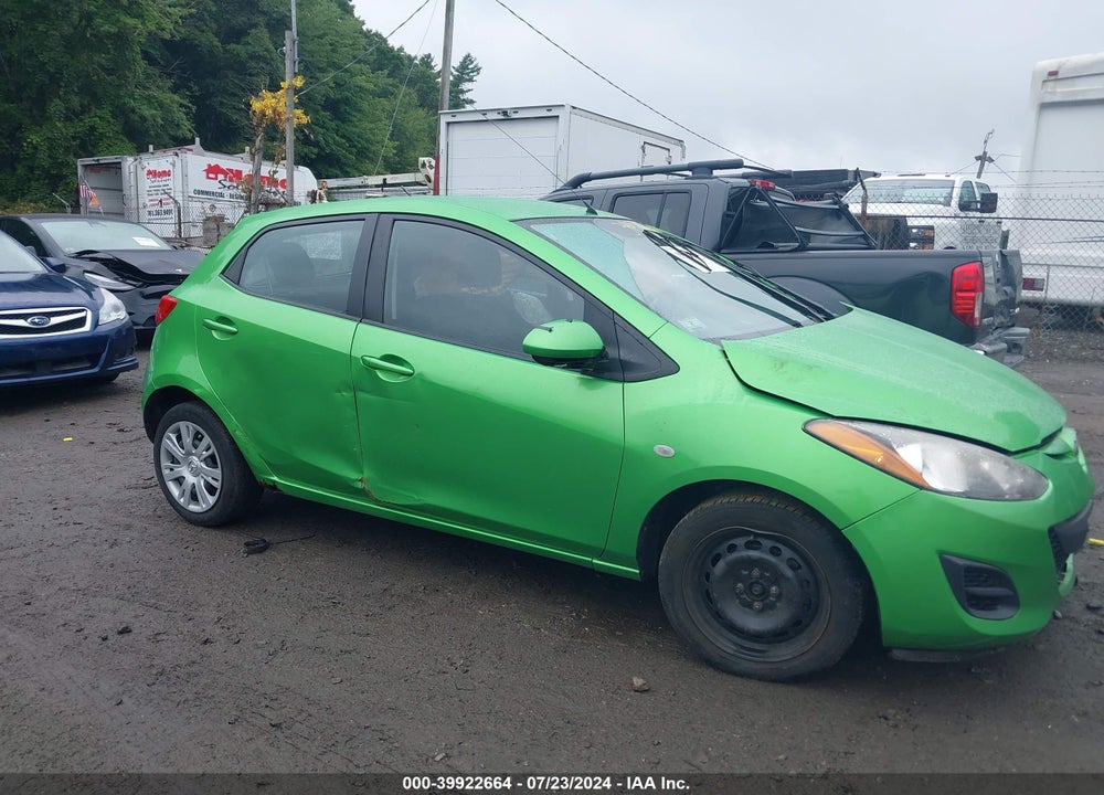 2012 MAZDA 2 SPORT VIN: JM1DE1KZ0C0151509