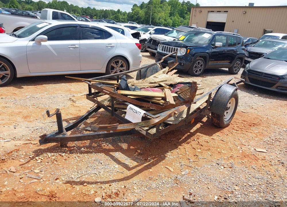 2008 SURE 5X10 UTILITY TRAILER VIN: 4TELS101381091528