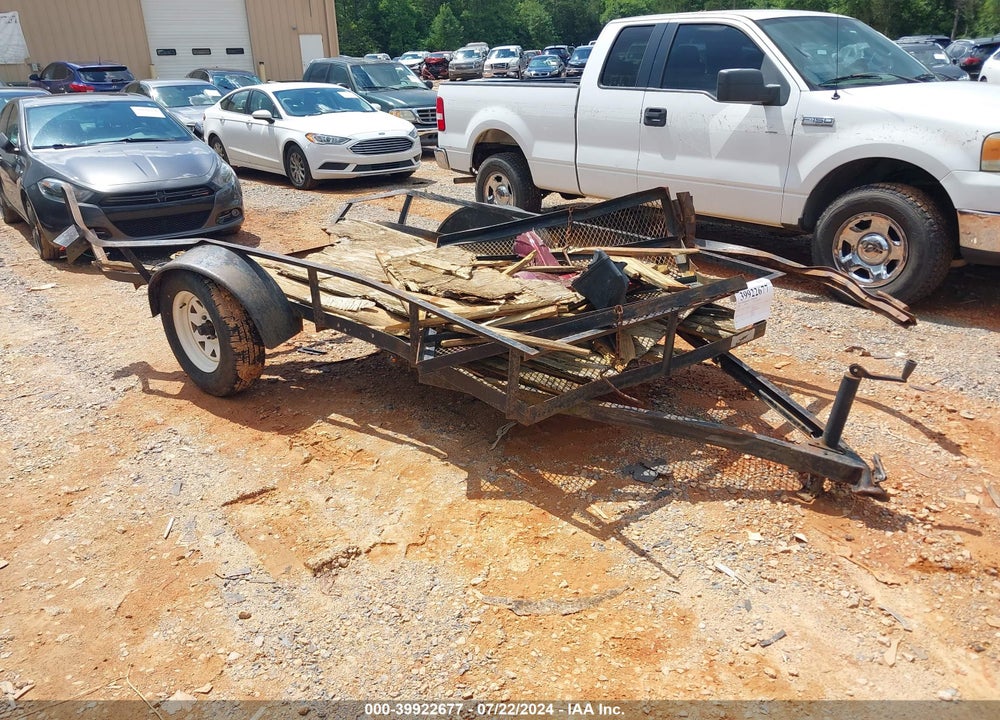 2008 SURE 5X10 UTILITY TRAILER VIN: 4TELS101381091528
