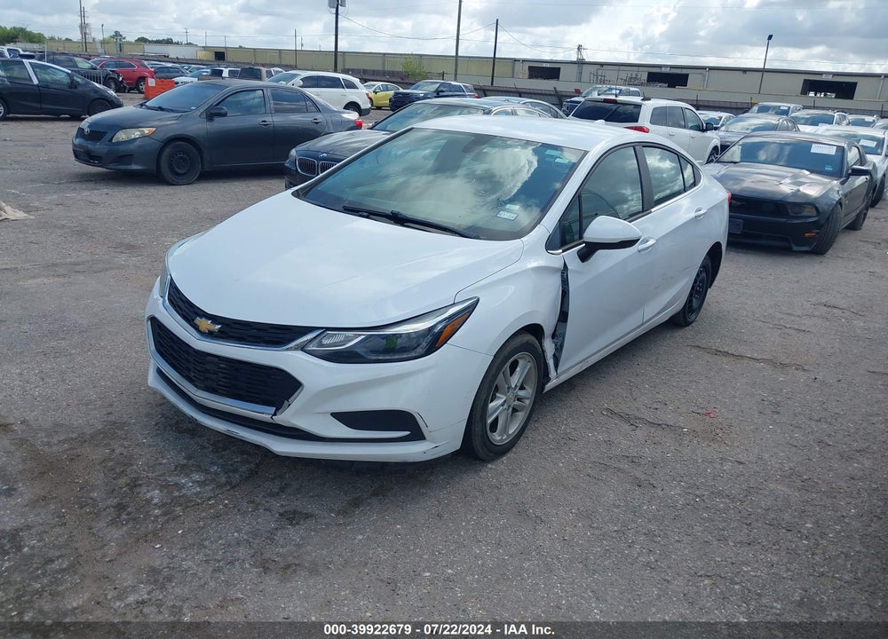 2016 CHEVROLET CRUZE LT AUTO VIN: 1G1BE5SM8G7289453