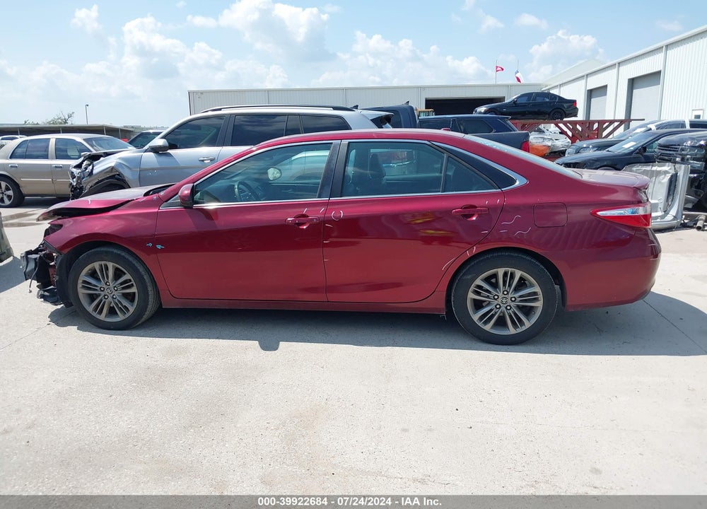 2016 TOYOTA CAMRY SE VIN: 4T1BF1FK5GU515998