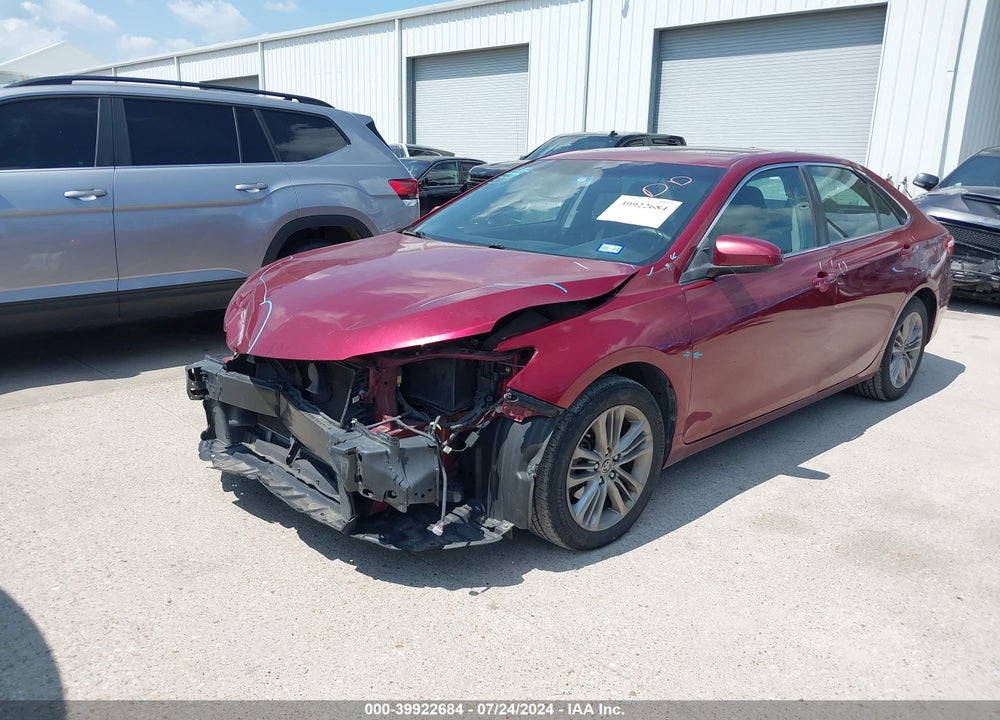 2016 TOYOTA CAMRY SE VIN: 4T1BF1FK5GU515998