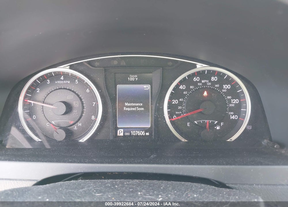 2016 TOYOTA CAMRY SE VIN: 4T1BF1FK5GU515998