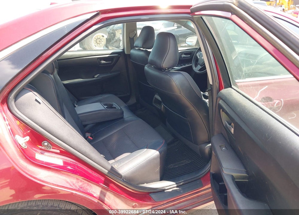 2016 TOYOTA CAMRY SE VIN: 4T1BF1FK5GU515998