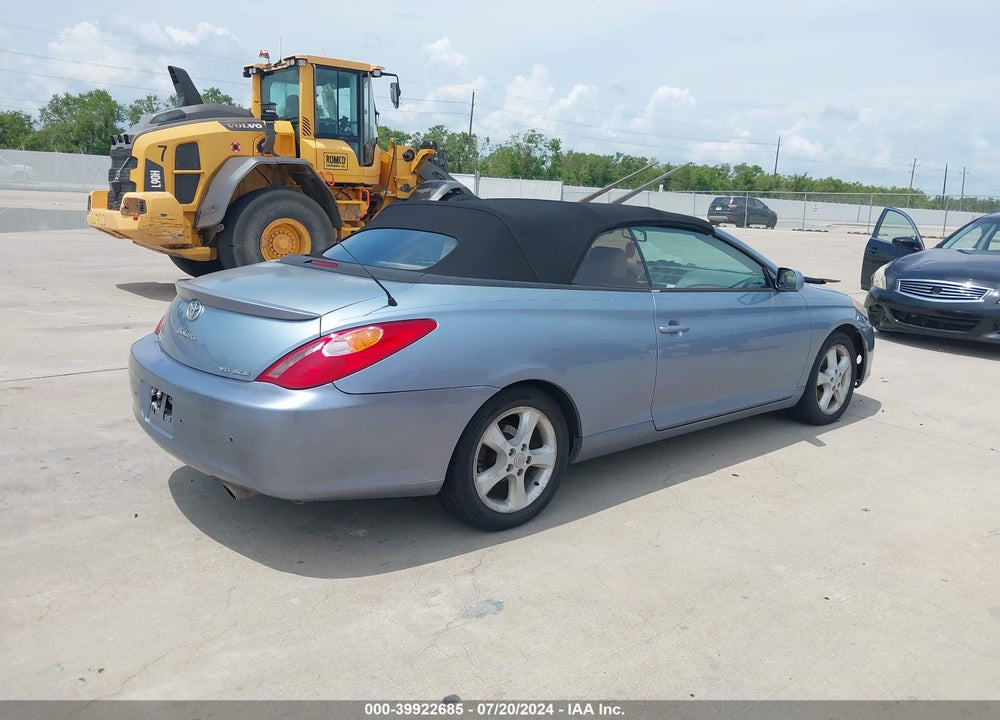2006 TOYOTA CAMRY SOLARA SLE VIN: 4T1FA38P26U087830