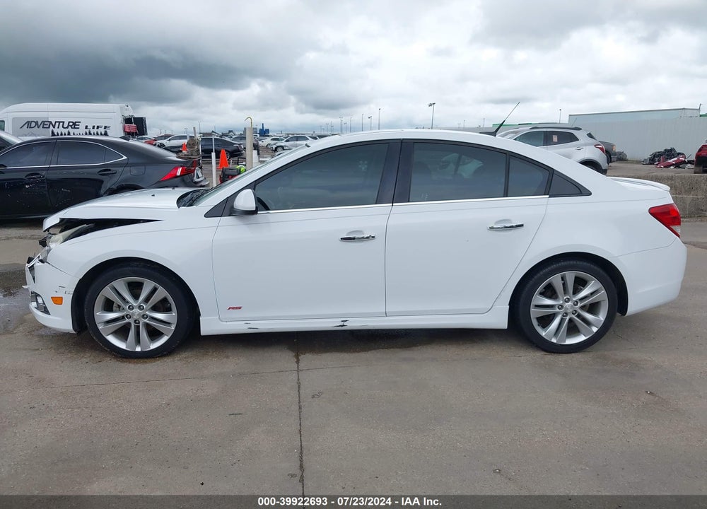 2013 CHEVROLET CRUZE LTZ VIN: 1G1PG5SB2D7107451