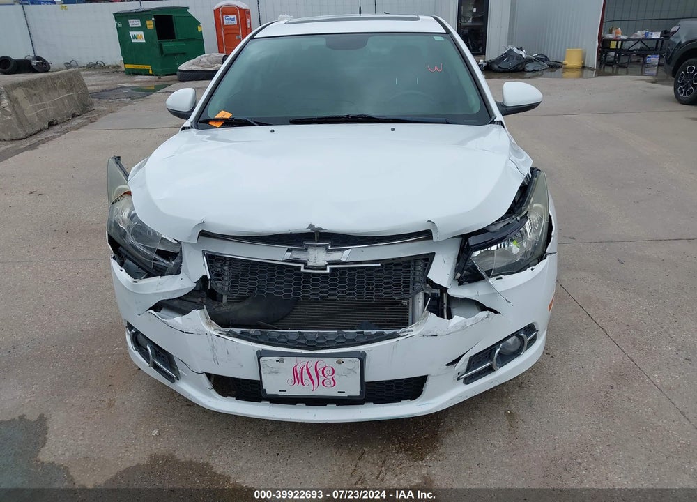 2013 CHEVROLET CRUZE LTZ VIN: 1G1PG5SB2D7107451