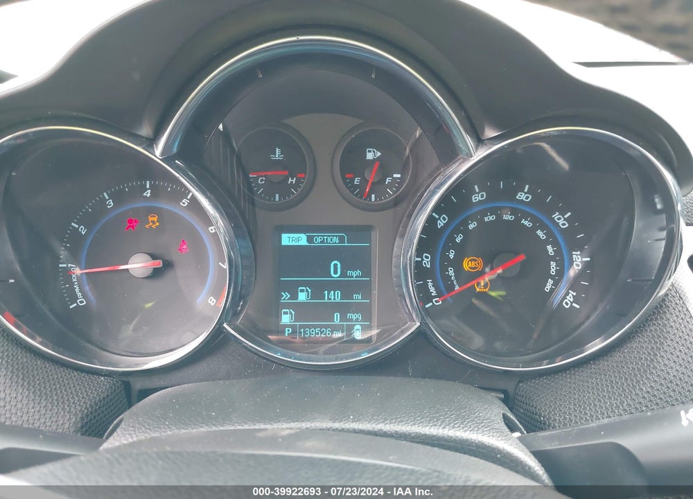 2013 CHEVROLET CRUZE LTZ VIN: 1G1PG5SB2D7107451