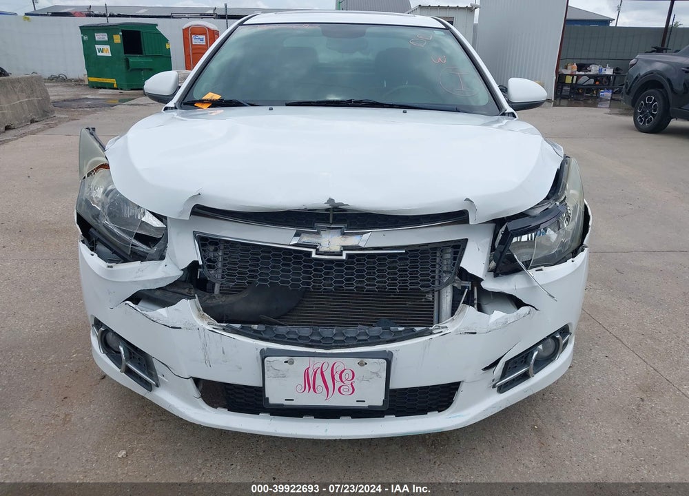 2013 CHEVROLET CRUZE LTZ VIN: 1G1PG5SB2D7107451