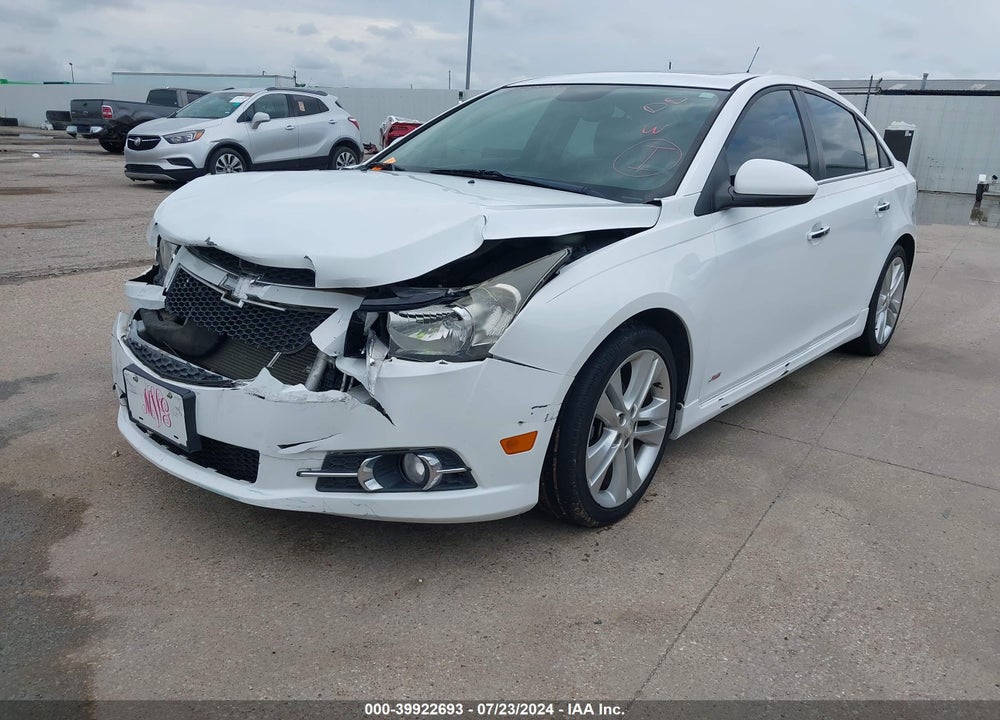 2013 CHEVROLET CRUZE LTZ VIN: 1G1PG5SB2D7107451