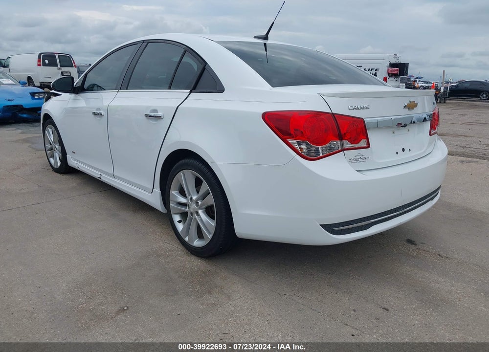 2013 CHEVROLET CRUZE LTZ VIN: 1G1PG5SB2D7107451