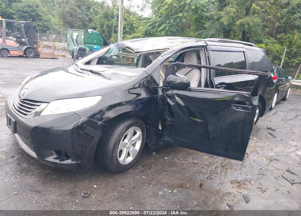 2014 TOYOTA SIENNA VIN: 5TDKK3DC9ES525197