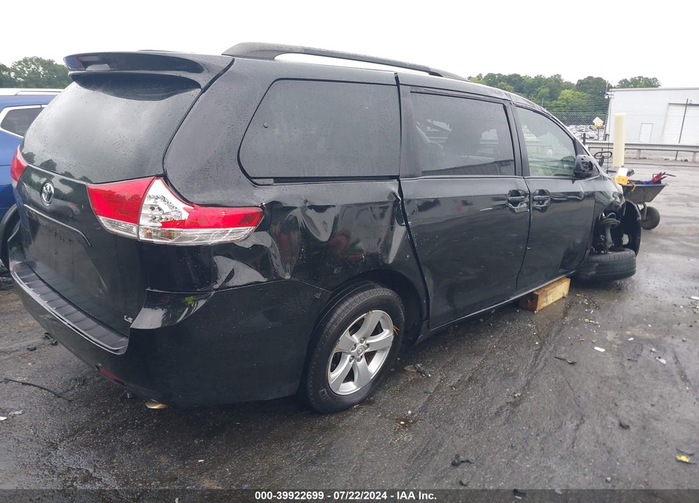 2014 TOYOTA SIENNA VIN: 5TDKK3DC9ES525197