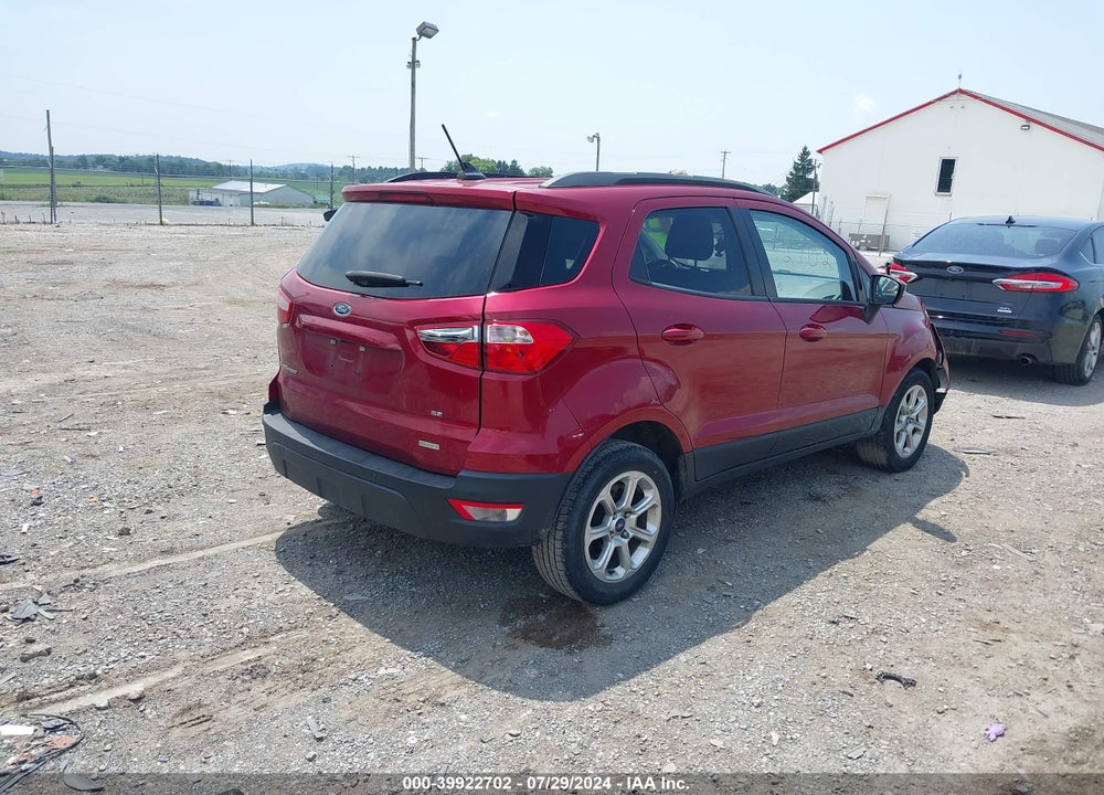 2018 FORD ECOSPORT SE VIN: MAJ3P1TE7JC241274