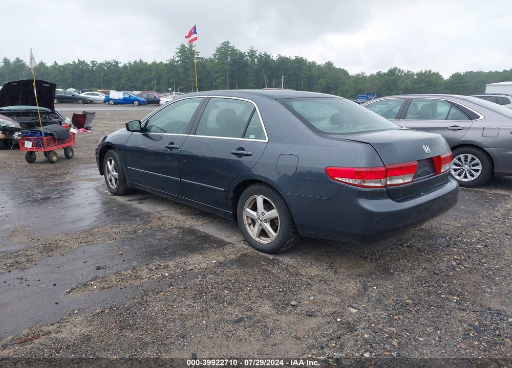 2003 HONDA ACCORD 2.4 EX VIN: 1HGCM56663A114210