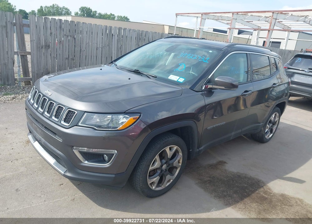 2019 JEEP COMPASS LIMITED 4X4 VIN: 3C4NJDCBXKT711864