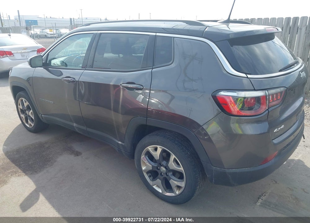 2019 JEEP COMPASS LIMITED 4X4 VIN: 3C4NJDCBXKT711864
